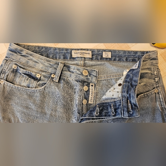 Lucky Brand Est.1990.Patched Jeans 12/31 Long,High-Rise90'   V-GRK - Picture 8 of 16